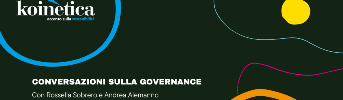 Conversazioni sulla Governance | Primo appuntamento